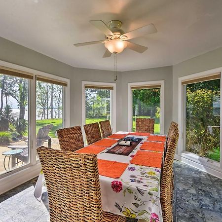 Bayfront Blounts Creek Home Private Beach And Dock! Whichard Beach Екстериор снимка