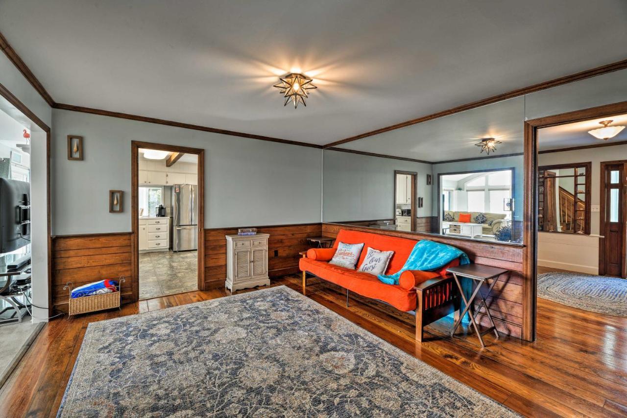 Bayfront Blounts Creek Home Private Beach And Dock! Whichard Beach Екстериор снимка