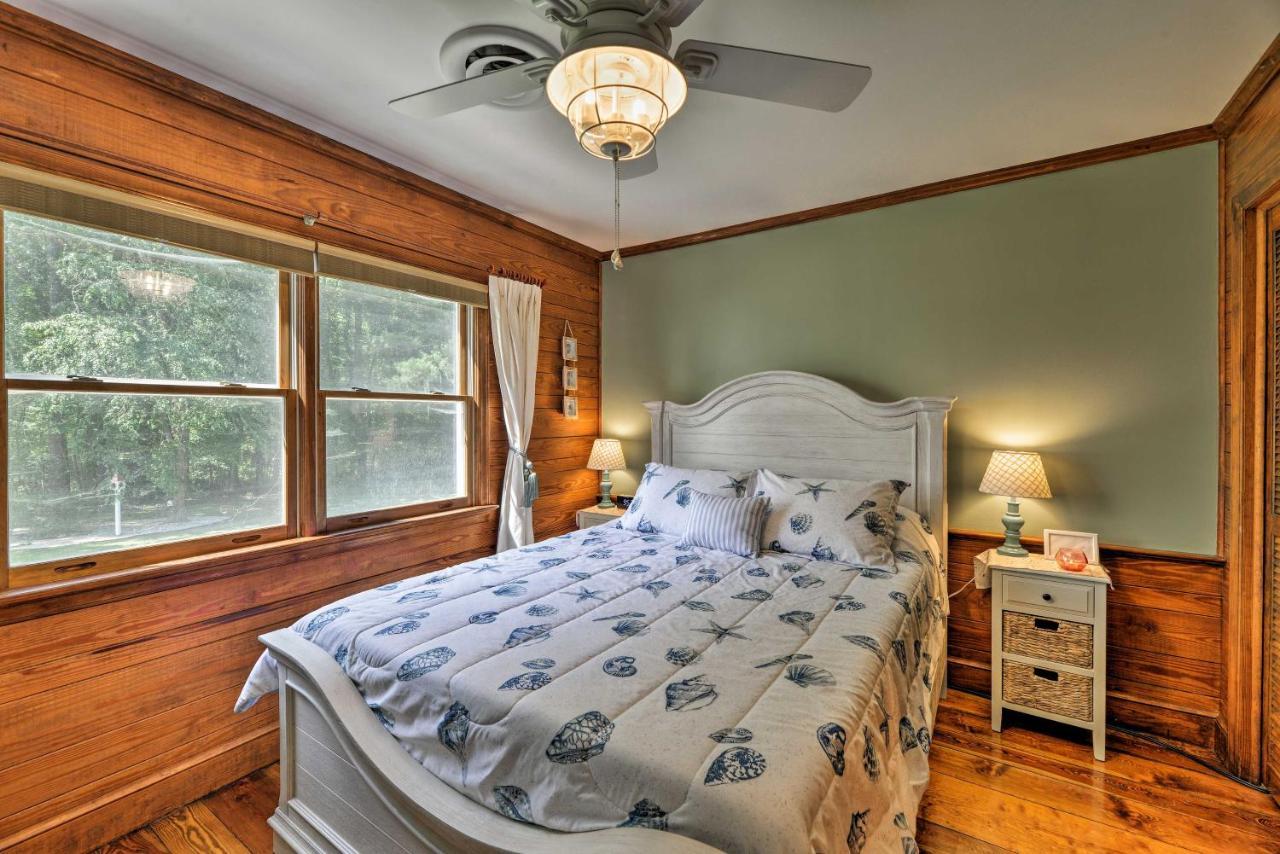 Bayfront Blounts Creek Home Private Beach And Dock! Whichard Beach Екстериор снимка